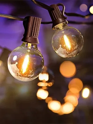 FANSANMY LED Lichtsnoer Buiten 18M G40 IP45 — foto 9