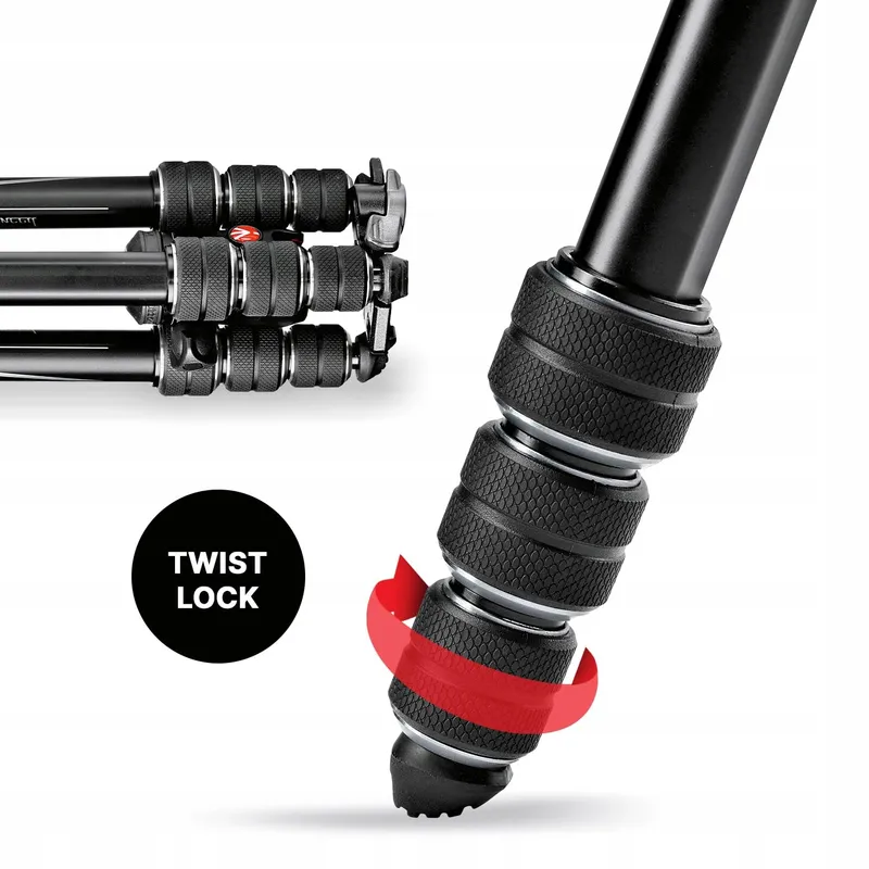 MANFROTTO Befree Advanced Statiefset Twist-Sluiting Kogelkop — foto 5