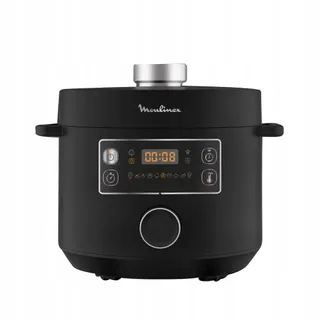 MOULINEX Epic Turbo Cuisine CE7548 Snelkookpan 1090W Zwart — miniatuur 1