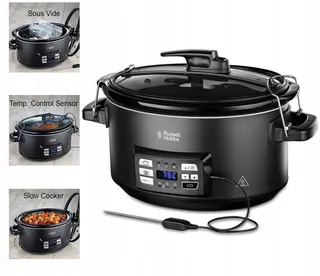 RUSSELL HOBBS Multicooker 3-in-1 Slow Cooker Sous Vide 6,5L Digitaal — miniatuur 1