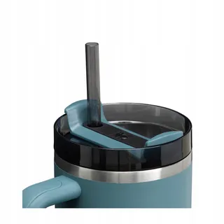 STANLEY Quencher H2.0 Thermosbeker met Rietje 1,2L Blauw — miniatuur 9