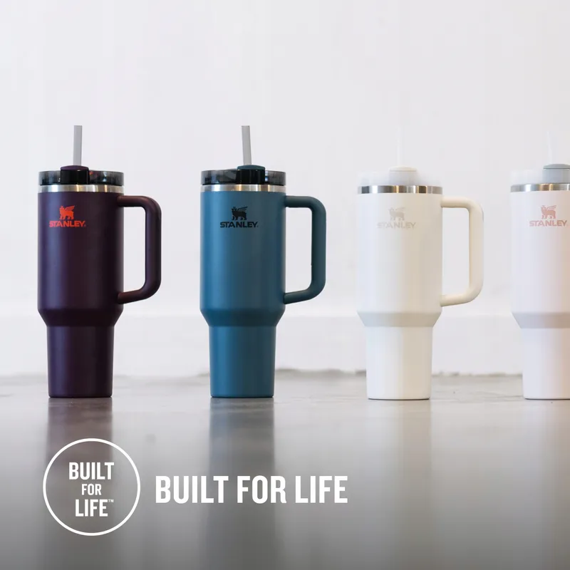 STANLEY Quencher H2.0 Thermosbeker met Rietje 1,2L Blauw — foto 6