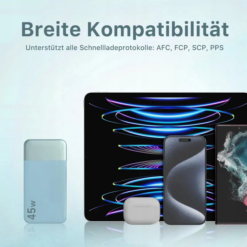 NOBIS Powerbank 20000mAh Snelladen met C-naar-C Kabel Display — foto 7