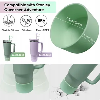 PHULWEL Accessoireset voor Bekers Siliconen Stoppers Hoezen 1.2L 850ml — miniatuur 4