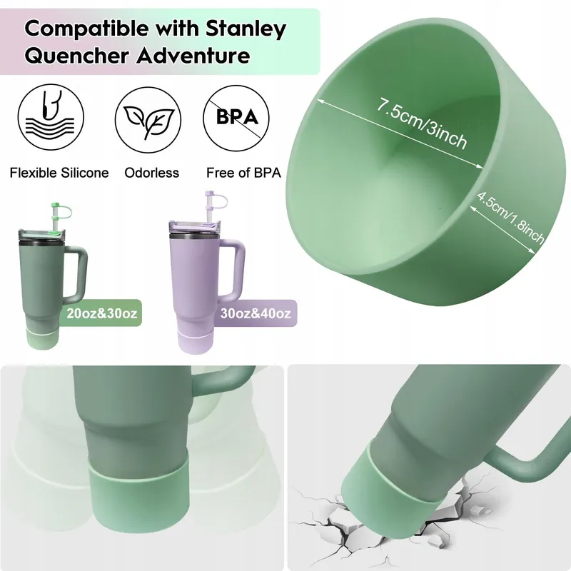 PHULWEL Accessoireset voor Bekers Siliconen Stoppers Hoezen 1.2L 850ml — foto 4