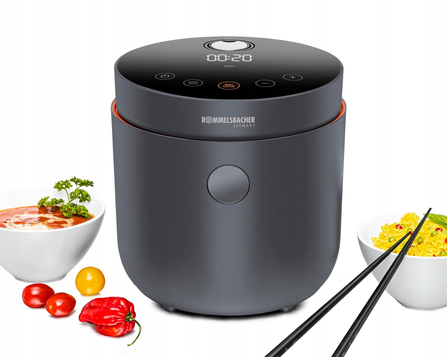 ROMMELSBACHER MRK 500 Rijstkoker 6 Programma's 500W Cool-Touch
