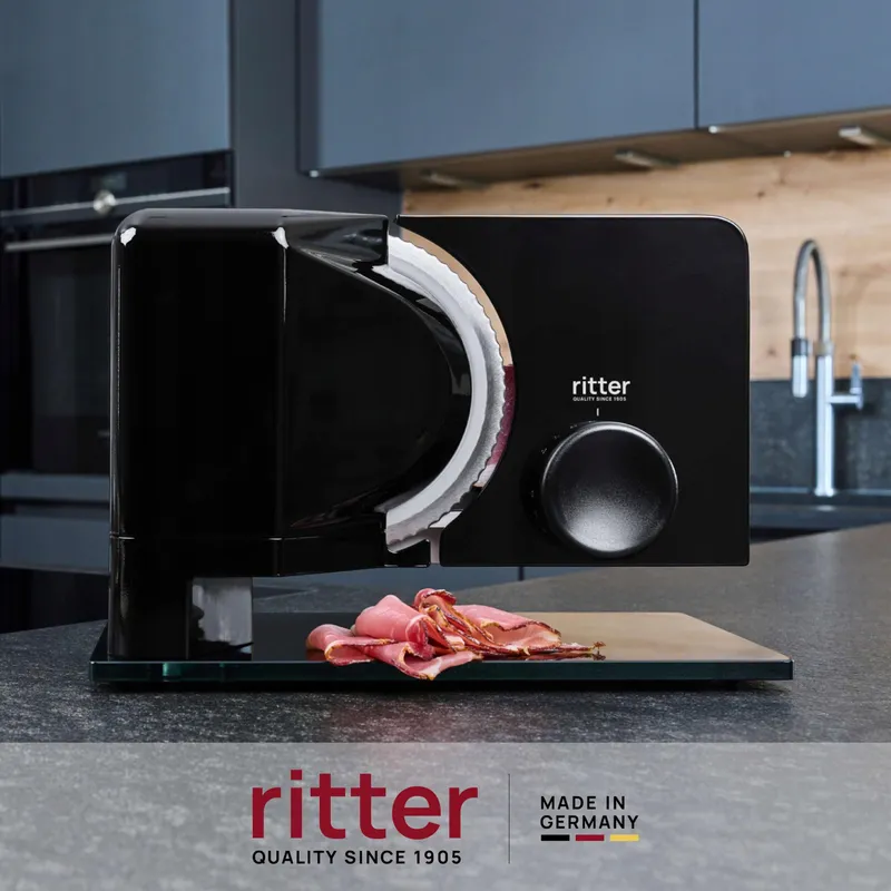 RITTER Sono 2 Snijmachine Brood Vlees Metaal Zwart — foto 2