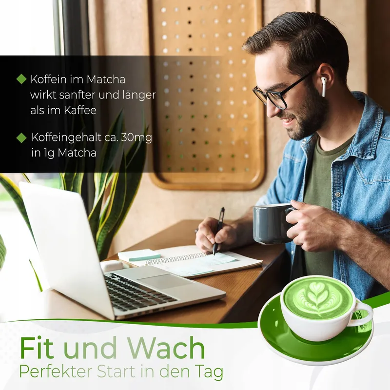 TEA UNIQO Litchi Matcha Poeder Bubble Tea Zonder Kleurstoffen — foto 3