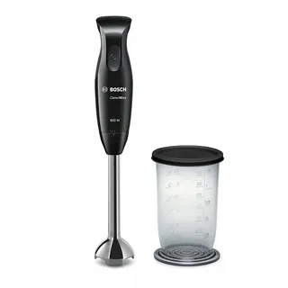 BOSCH CleverMixx MSM2610B Staafmixer 600W QuattroBlade Zwart — miniatuur 1