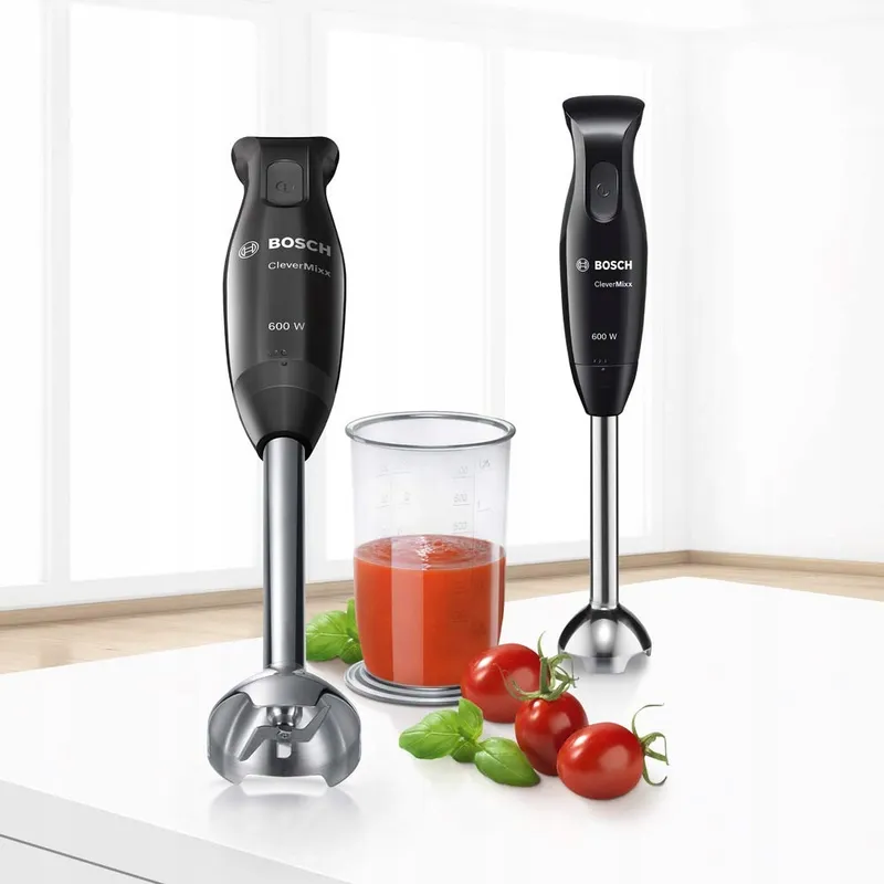 BOSCH CleverMixx MSM2610B Staafmixer 600W QuattroBlade Zwart — foto 2