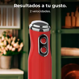 CECOTEC Retro Power RetroRed Handmixer 1200W Titanium 0,5L — miniatuur 4