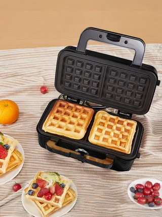 Tosti-ijzer 3-in-1 Contactgrill 1200W Antislip — miniatuur 8