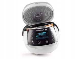 REISHUNGER Rijstkoker Multicooker 1,5L 12 Programma's Timer 8 Personen Wit — miniatuur 9