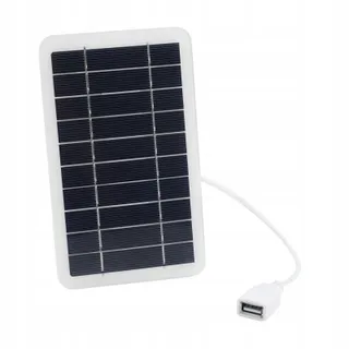 SOLARTECH Draagbaar Zonnepaneel 5W 5V USB Oplader Waterdicht — miniatuur 7