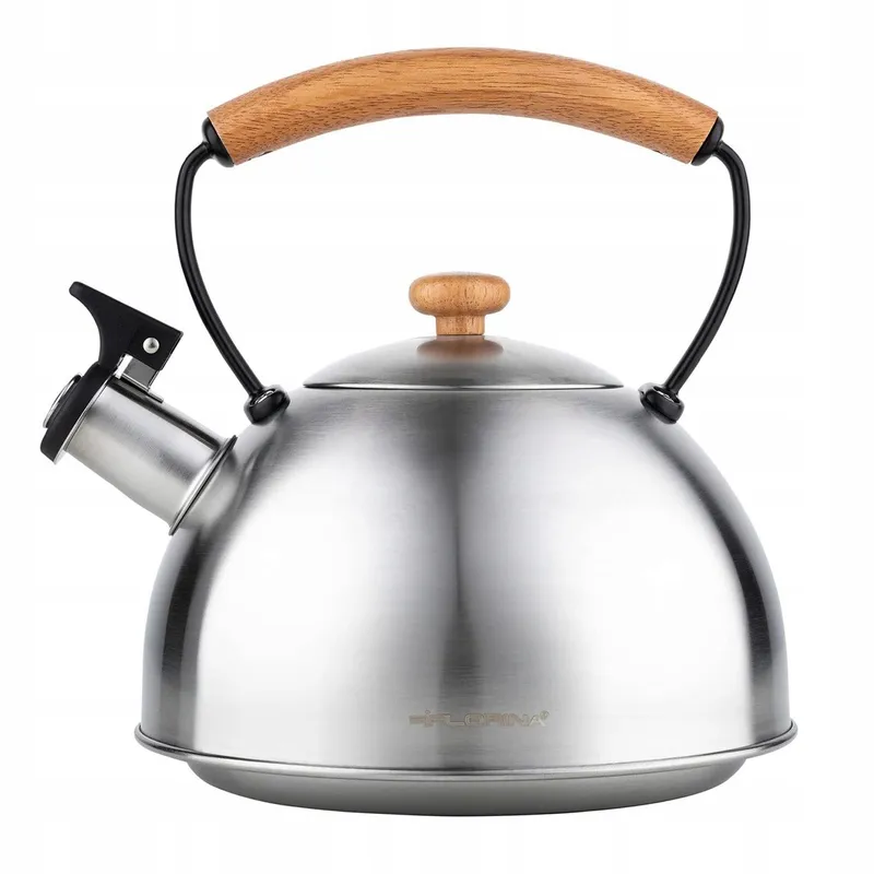 FLORINA Natura Fluitketel 2,3L Houten Handvat Inductie Gas Elektrisch — foto 1