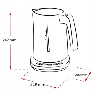 MELITTA Look Aqua Deluxe Waterkoker 1,7L Temperatuurregeling — miniatuur 8