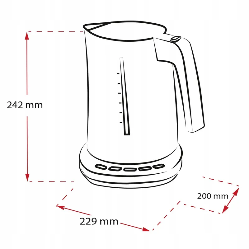 MELITTA Look Aqua Deluxe Waterkoker 1,7L Temperatuurregeling — foto 8