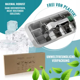 DREIKLANG IJsblokjesvorm Roestvrij Staal Vintage Handvat — miniatuur 6