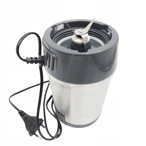 HKOENIG Smoothie Blender Compact 570ml 300W 2 Flessen Grijs — foto 14