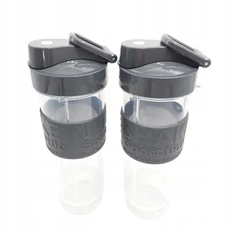 HKOENIG Smoothie Blender Compact 570ml 300W 2 Flessen Grijs — miniatuur 15