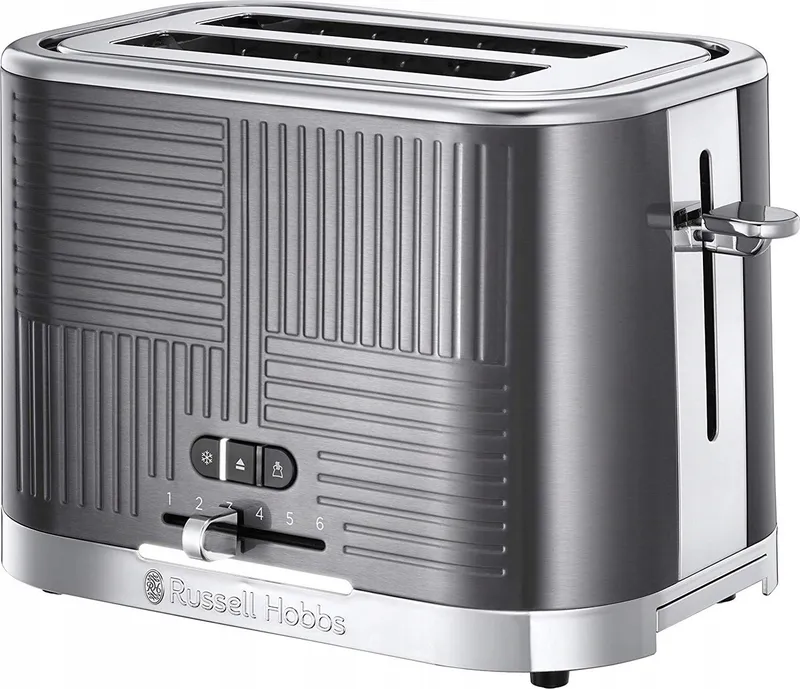 RUSSELL HOBBS Broodrooster 2 Sneden RVS Brede Sleuven 6 Standen 1640W — foto 10