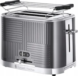 RUSSELL HOBBS Broodrooster 2 Sneden RVS Brede Sleuven 6 Standen 1640W — miniatuur 1