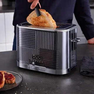 RUSSELL HOBBS Broodrooster 2 Sneden RVS Brede Sleuven 6 Standen 1640W — miniatuur 11