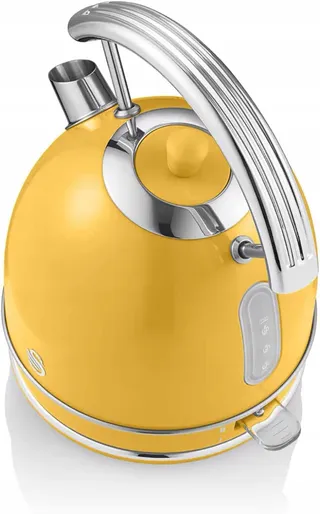 SWAN Retro Waterkoker 1,8L Vintage Draadloos Geel — miniatuur 6