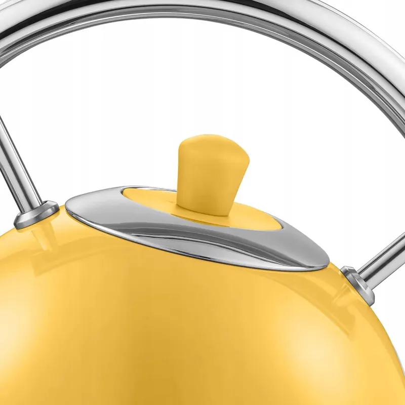 SWAN Retro Waterkoker 1,8L Vintage Draadloos Geel — foto 9