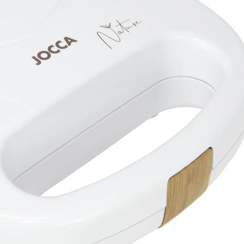 JOCCA Sandwichtoaster 2 Sneetjes Antiaanbaklaag Houtlook Design — foto 6