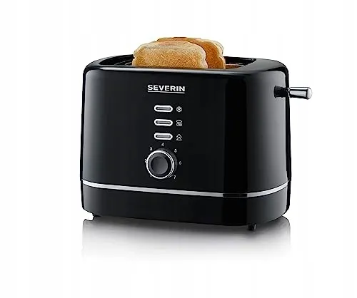 SEVERIN Broodrooster 2 Sneden 850W Zwart — foto 1