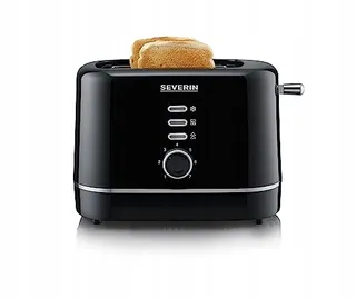 SEVERIN Broodrooster 2 Sneden 850W Zwart — miniatuur 5