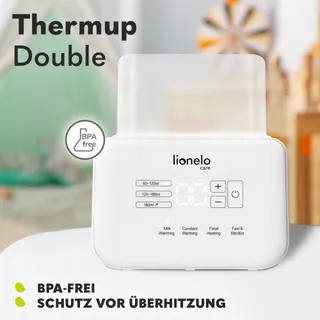LIONELO Thermup Flessenwarmer 2 Flessen Sterilisatie Defrost — miniatuur 5