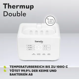 LIONELO Thermup Flessenwarmer 2 Flessen Sterilisatie Defrost — miniatuur 6