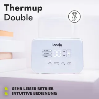 LIONELO Thermup Flessenwarmer 2 Flessen Sterilisatie Defrost — miniatuur 8