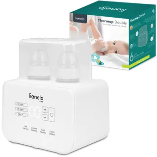 LIONELO Thermup Flessenwarmer 2 Flessen Sterilisatie Defrost — miniatuur 1