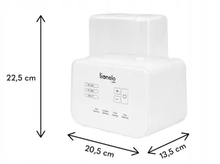 LIONELO Thermup Flessenwarmer 2 Flessen Sterilisatie Defrost — miniatuur 13