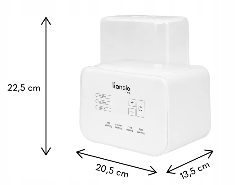 LIONELO Thermup Flessenwarmer 2 Flessen Sterilisatie Defrost — foto 13