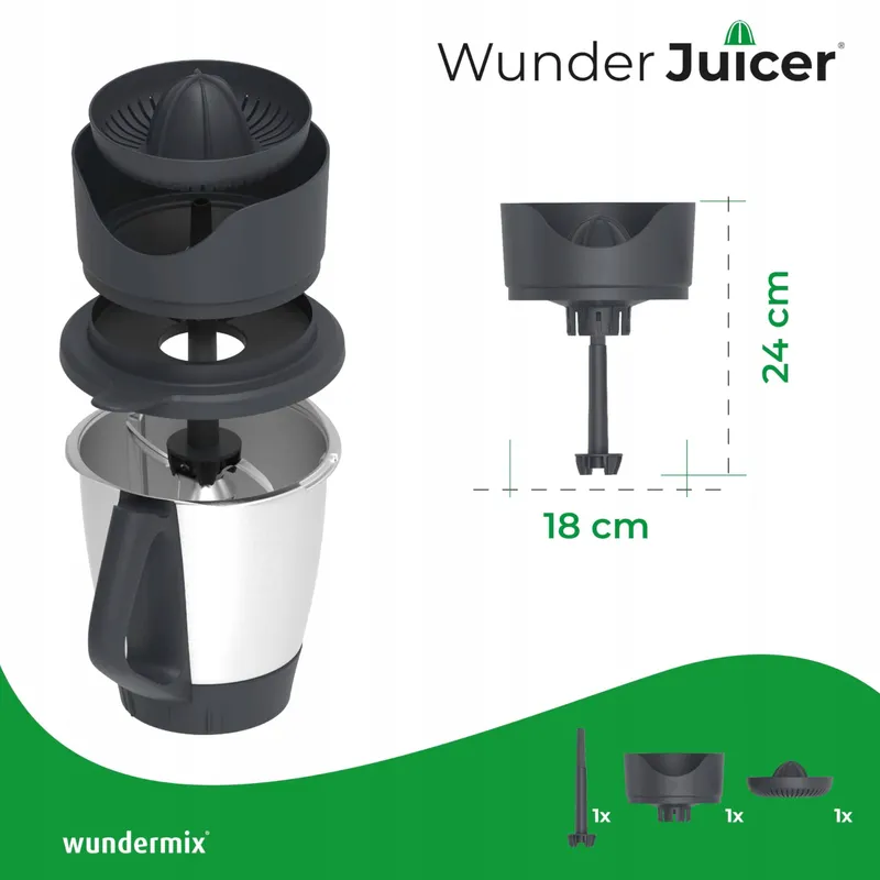 WUNDERMIX WunderJuicer Sapmaker Voor Thermomix TM6 TM5 TM31 — foto 6