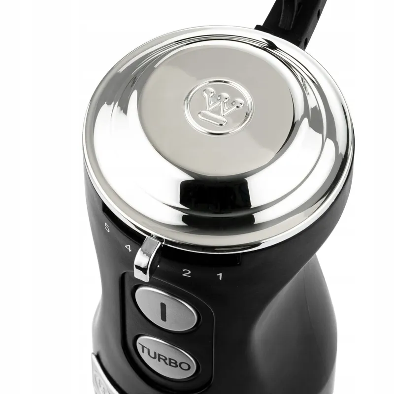WESTINGHOUSE Retro Staafmixer 600W 4 Snelheden Turbo Roestvrij Staal — foto 3