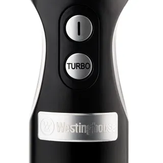 WESTINGHOUSE Retro Staafmixer 600W 4 Snelheden Turbo Roestvrij Staal — miniatuur 2