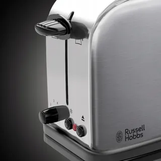 RUSSELL HOBBS Adventure Broodrooster RVS 2 Sneden 1000W 6 Standen — miniatuur 6
