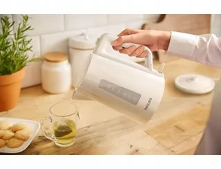 PHILIPS HD9318/00 Waterkoker 1,7L Draadloos Wit — miniatuur 2