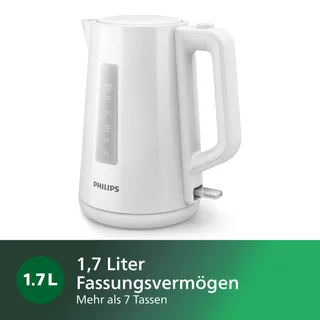 PHILIPS HD9318/00 Waterkoker 1,7L Draadloos Wit — miniatuur 7
