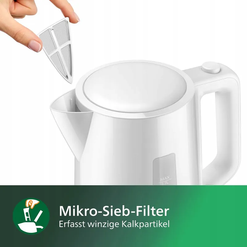 PHILIPS HD9318/00 Waterkoker 1,7L Draadloos Wit — foto 8
