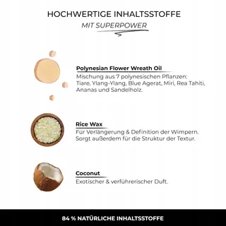 ETHEREAL BEAUTY Mascara Zwart Veganistisch Verlenging Volume 7ml — miniatuur 4