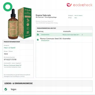 Bio Ricinusolie 100% Puur Koudgeperst Haar Wimpers Wenkbrauwen Huid — miniatuur 6