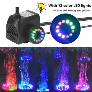 FLINTRONIC LED Waterpomp Aquarium 15W 4 Kleuren Stil Tuin — miniatuur 2