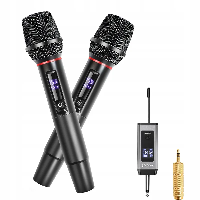 SOCODOX UHF Draadloze Microfoon Karaoke 50m Bereik Hoge Kwaliteit — foto 1