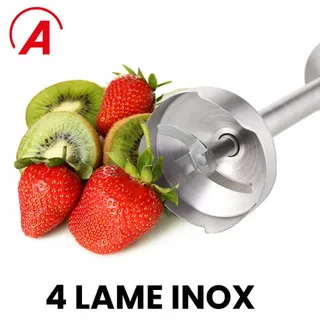 ARDES ARMIX02 NEO Professional Staafmixer 4 Messen RVS 2 Snelheden — miniatuur 3